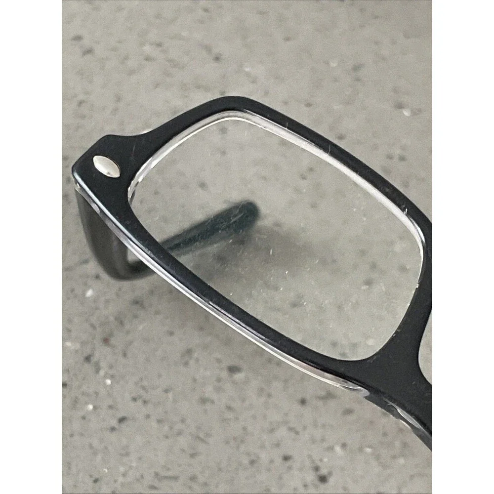 Ray-Ban RB 1530 3529 46-16-125 Black Crystal Full Rim Eyeglasses Frames ONLY